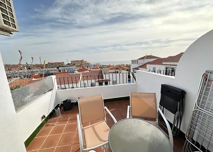 Nuestro Atico Con Vistas Al Mar Terraza, Piscina Y Parking