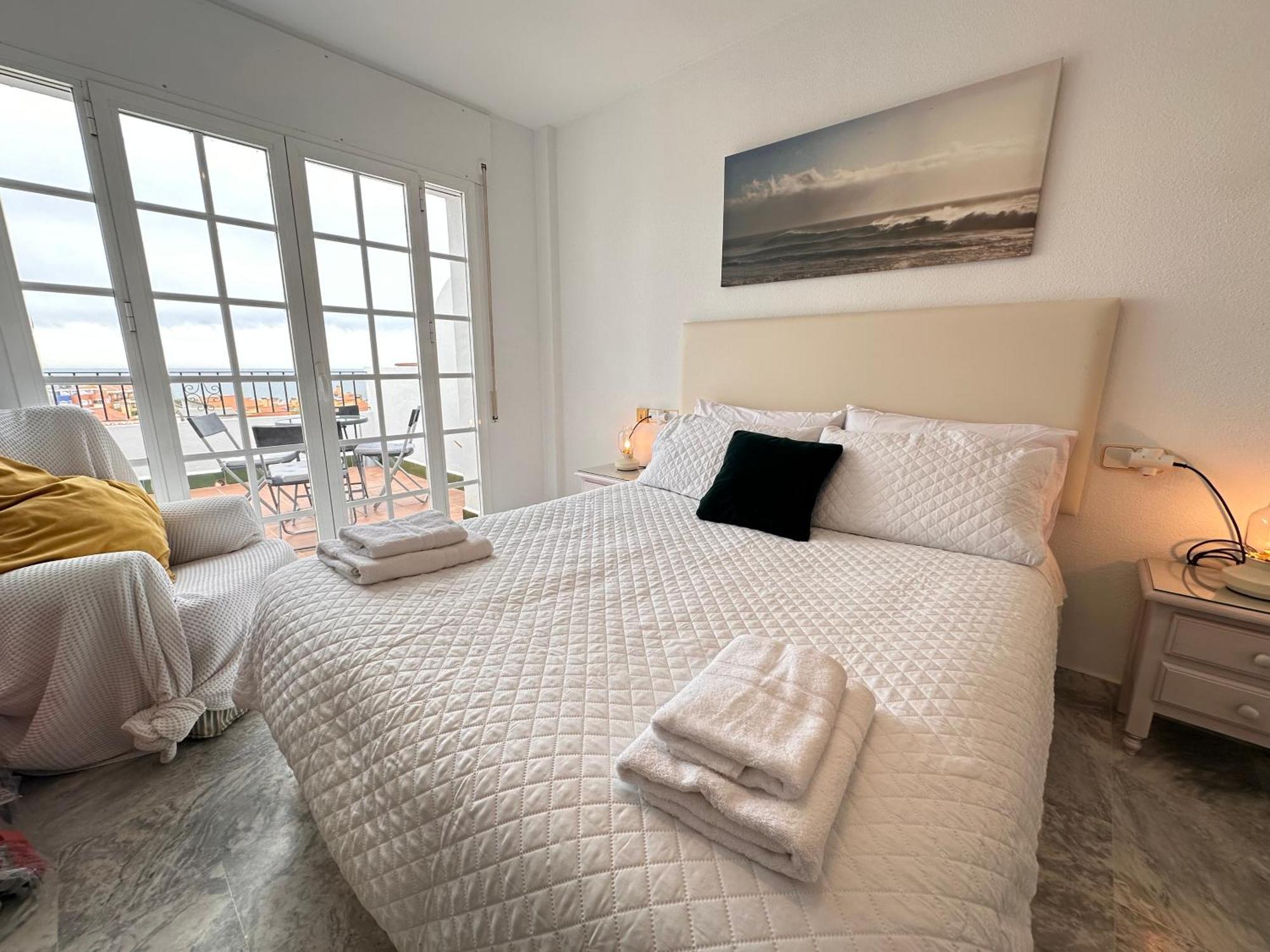 Appartement Nuestro Atico Con Vistas Al Mar Terraza, Piscina Y Parking Málaga